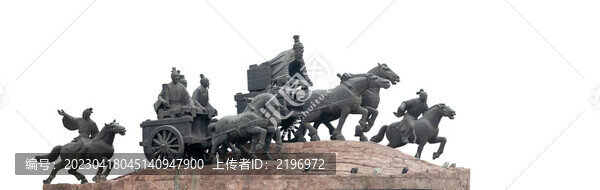 孔子周游列國群雕圖片