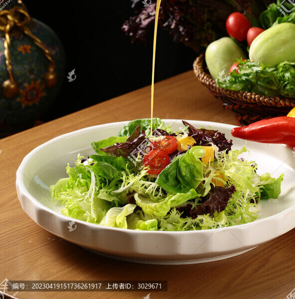 橙汁大拌菜