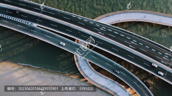 航拍廈門演武大橋