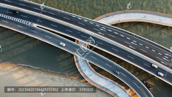 航拍廈門演武大橋