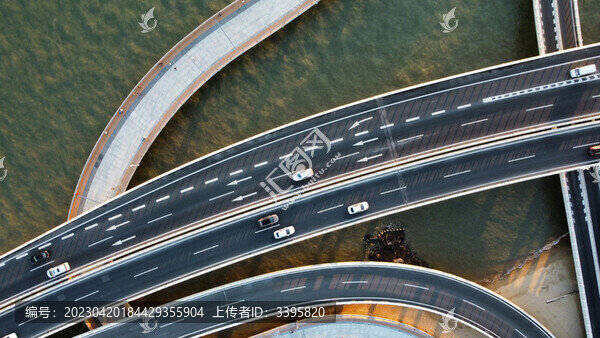 航拍廈門演武大橋