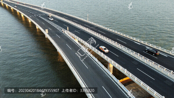 航拍廈門演武大橋