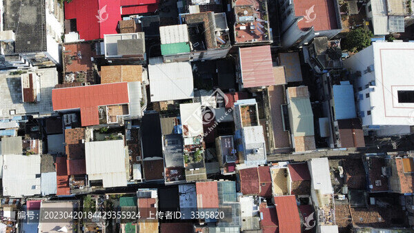 航拍廈門沙坡尾