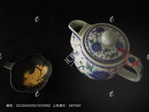 靜物茶壺