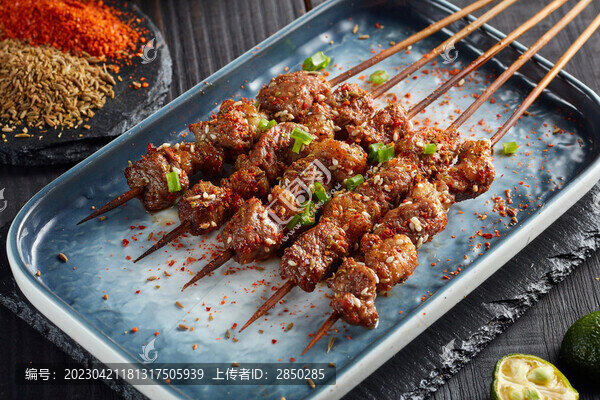 碳烤羊肉串