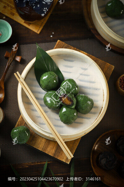 自制青團(tuán)