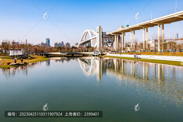 上海世博文化公園盧浦大橋