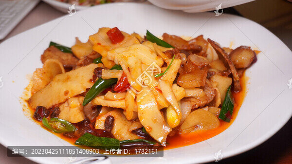 筍子炒臘肉