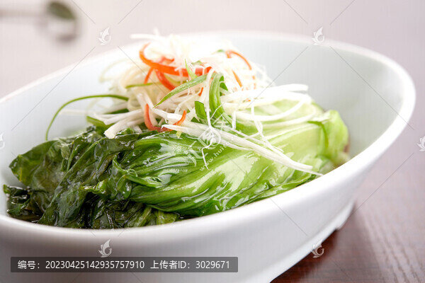 蔥油熗羅馬生菜