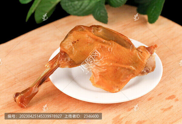 鹽焗大鴨腿