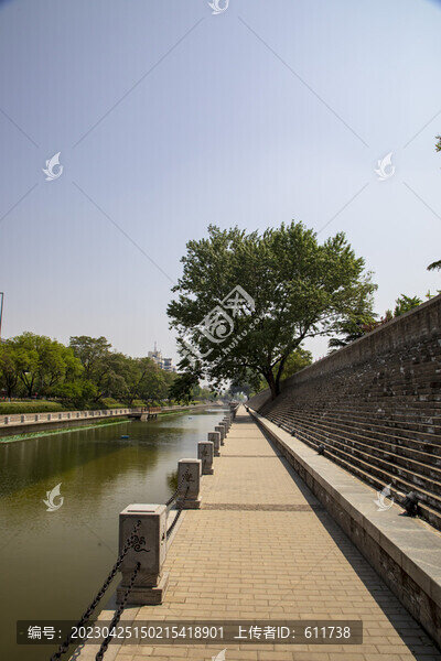 西安環(huán)城公園護(hù)城河