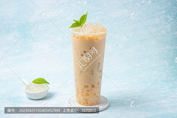西米爆珠奶茶