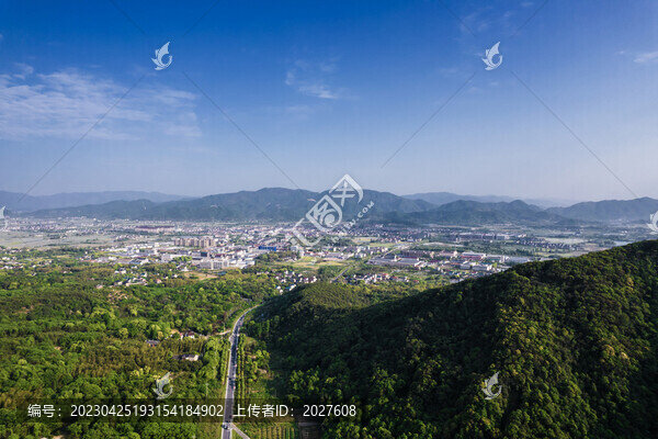 上虞豐惠春日風(fēng)光航拍