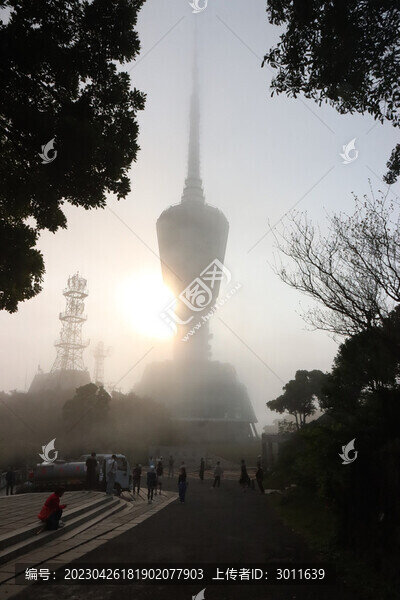 深圳梧桐山電視塔