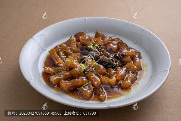 梅花參燒鹿筋