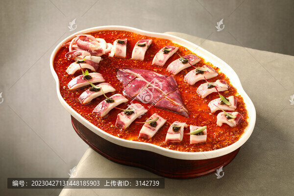 蒜汁大魷魚
