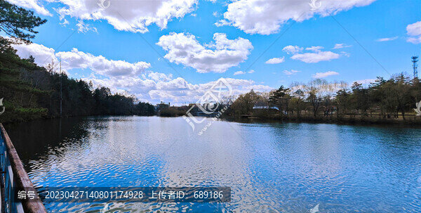 湖面風光
