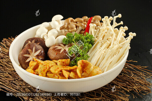 蘑菇拼盤