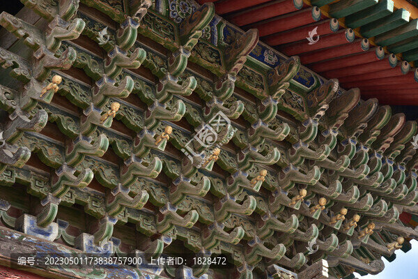 房檐古建筑