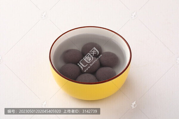 黑芝麻湯圓