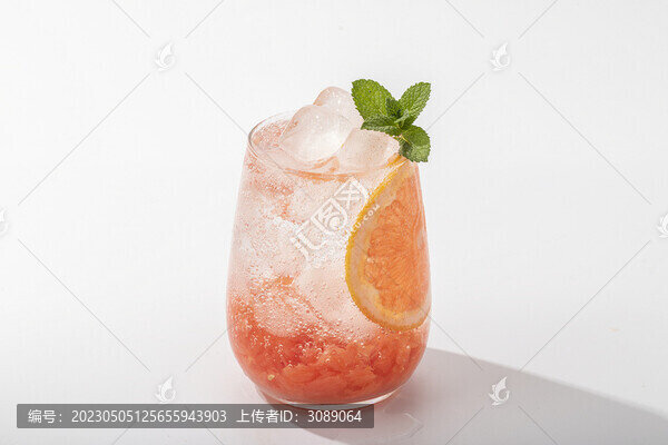 柚子氣泡水