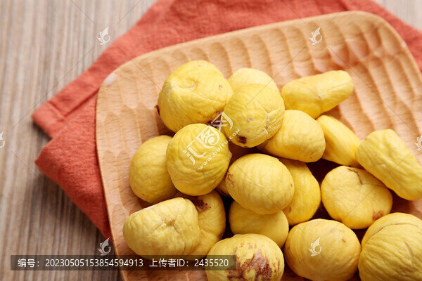 去殼板栗肉
