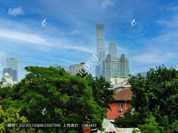 北京國貿(mào)CBD建筑群