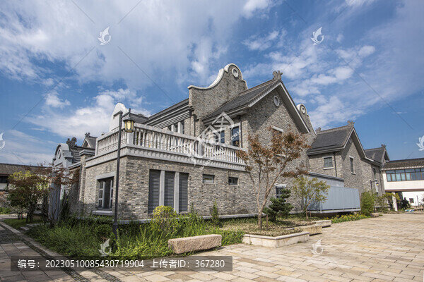 上海石庫門中式仿古建筑