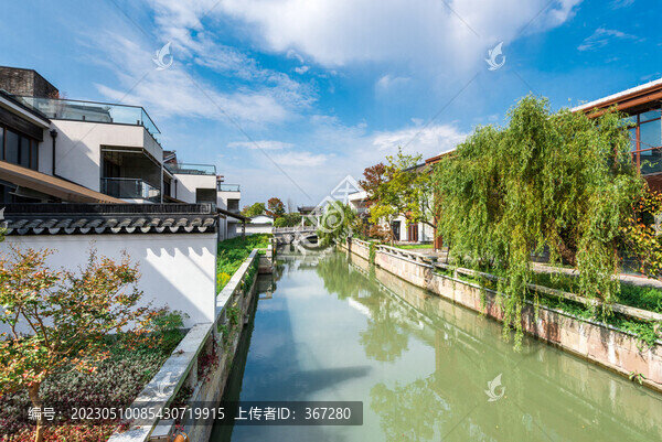 江南水鄉(xiāng)仿古中式建筑