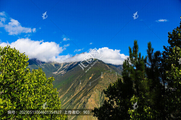 高山雪山