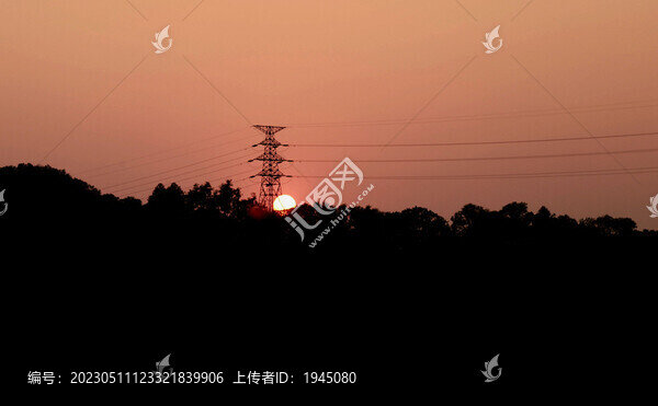 日落西山
