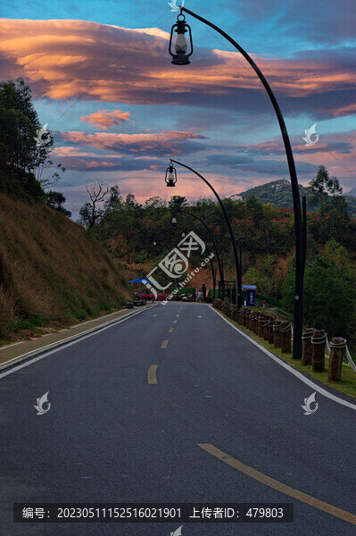 晚霞