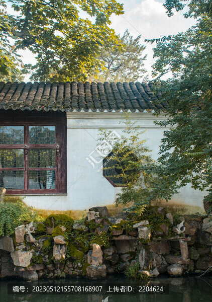 蘇州園林白墻黑瓦