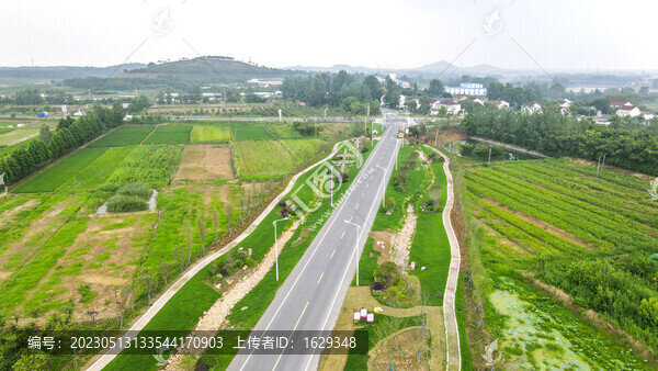 航拍公路