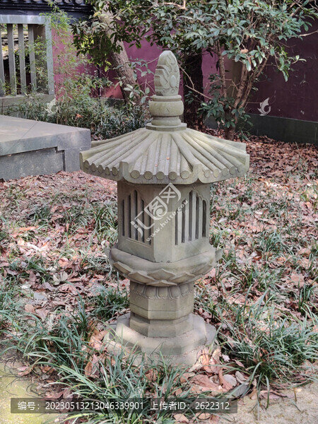 石雕庭院燈