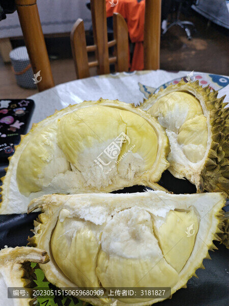 新鮮榴蓮