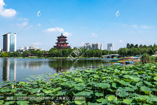 濟(jì)寧古南池公園