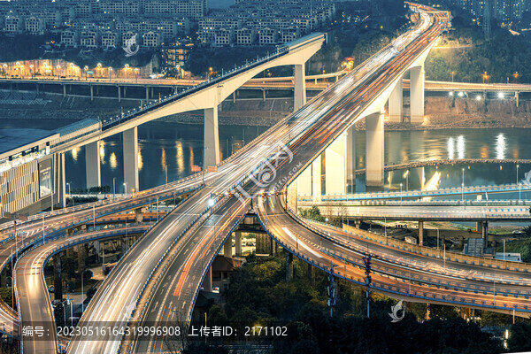 嘉華大橋夜景