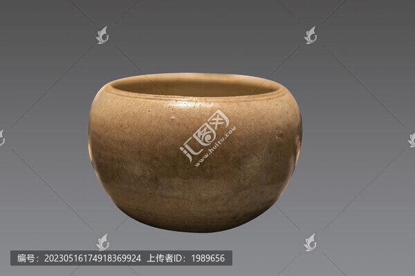 唐代青釉瓷斂口缽