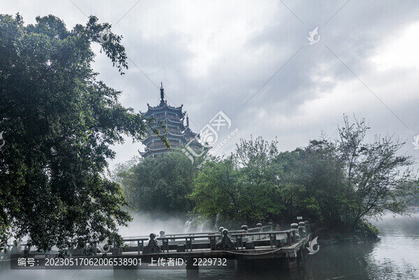 桂林雙塔