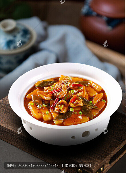 鮑魚燜土豆
