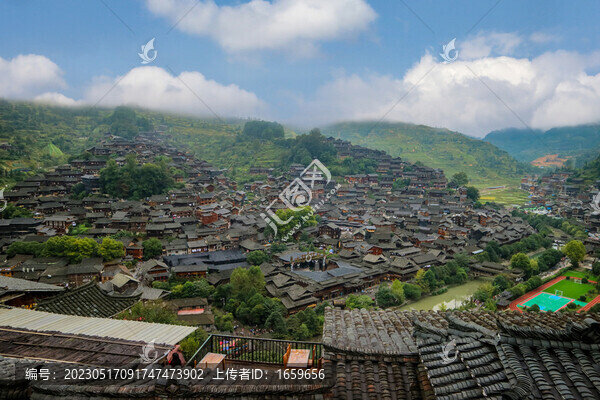 中國(guó)貴州雷山西江千戶苗寨