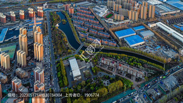 建設(shè)中的長春經(jīng)濟(jì)技術(shù)開發(fā)區(qū)
