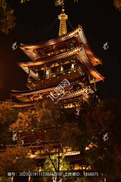 杭州西湖雷鋒塔斷橋靈隱寺