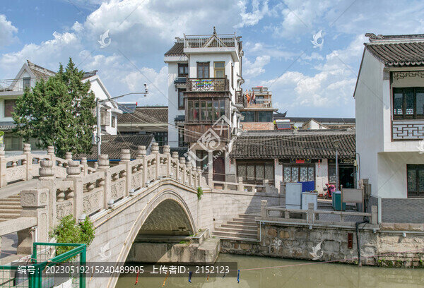 江南水鄉(xiāng)古鎮(zhèn)民宅