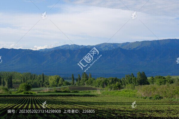 美麗山村