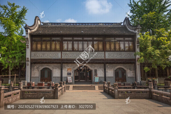 烏鎮(zhèn)西柵景區(qū)昭明書院
