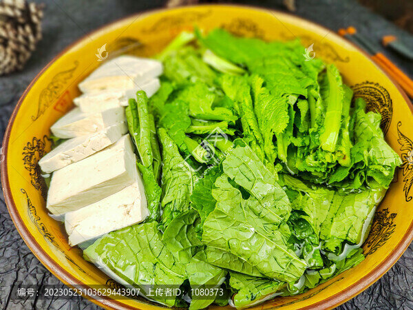 苦菜豆腐湯