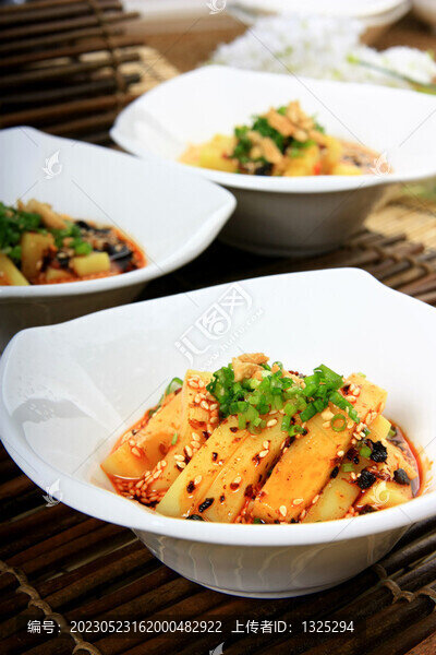 手工蕎面涼粉
