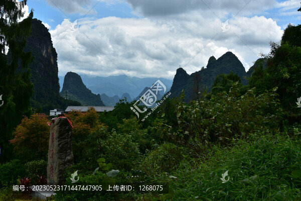 桂林陽(yáng)朔興坪老寨山大面山